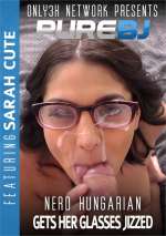 Nerd Hungarian Gets Her Glasses Jizzed